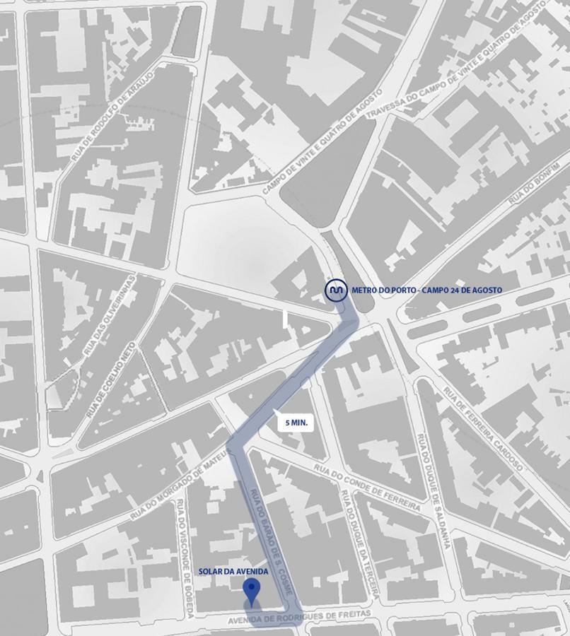 Oporto Design Attic - Solar Da Avenida Lejlighed Eksteriør billede